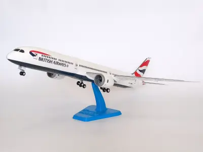 141221-10 Model kit Boeing 787-10 Trent Down 3D print model