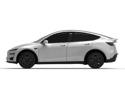 Tesla Model Y 2026 3D Model 3D model