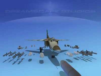 MIG-27 Flogger East Germany 3D model