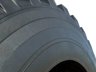 Car Tire 3D model V3