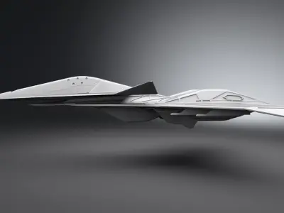 ADF Raven Scale model   3D print model