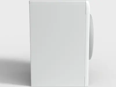 WHIRLPOOL WASHING MACHINE Low-poly 3D model