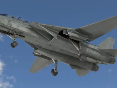 Grumman F-14 Tomcat 3D model by atp-studio