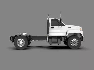 GMC TopKick Heavy Duty Truck 3D model