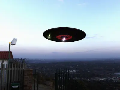Detailed UFO Free 3D model