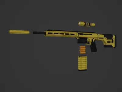 Remington R11 RSASS 3D model