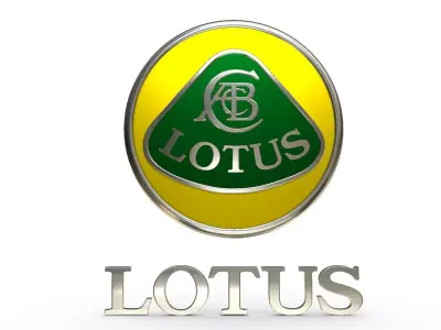 lotus logo 3D model