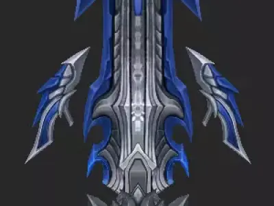 Pack With 30 Fantasy Swords - Part 13 Low-poly 3D model