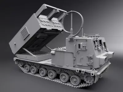 M270A2  scale model 3D print model