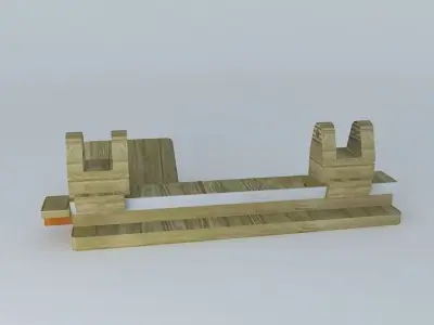 Mini Lathe Wood ShopNotes 2 73 3D model