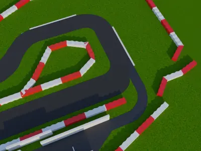 Taas Circuit Free low-poly 3D model