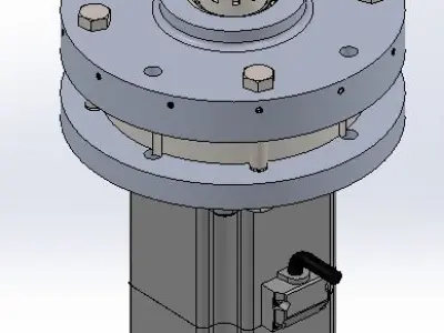 Robotic arm 6 DOF 3D model