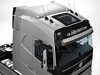 2021 Volvo FH Globetrotter 3D model