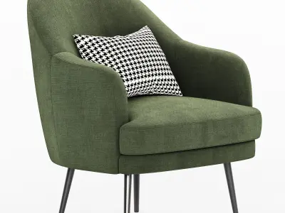 nyuton armchair 3D model