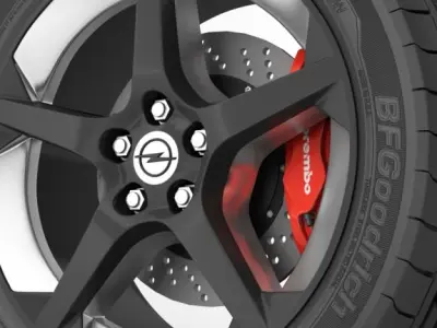 Wheel Opel Insignia 5 3D model