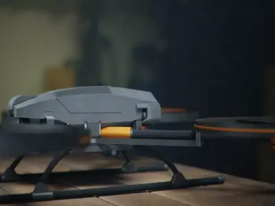 Drone  SKY-12R 3D model