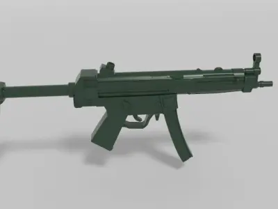 MP5 Weapon 3D model