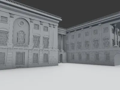 Capitol building 3D model