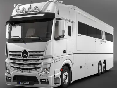  Mercedes Actros Motorhome 