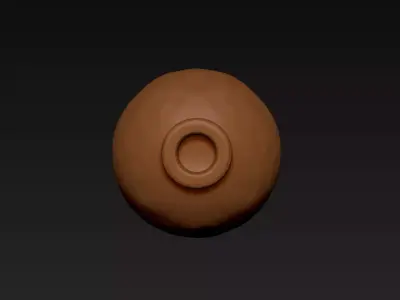 Clay Bottle 3D print model