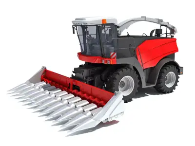 3D Combine Harvester 3D model buy