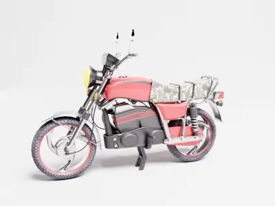 Motor Honda Special Low-poly 3D model