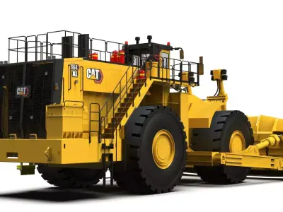 Caterpillar Giant Wheel Dozer 3D model