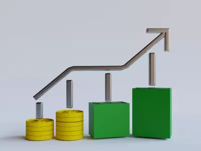 Stock 3d icon Free 3D model