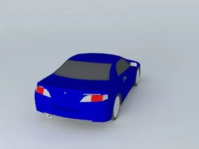 2001 Alpha Airstream 2.5 Free 3D model