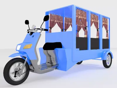 Motobus 3D model