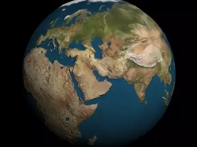 Earth Globe 3D model