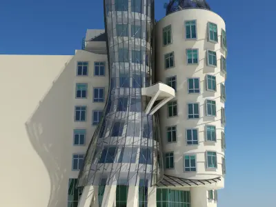 Dancing House 3D model