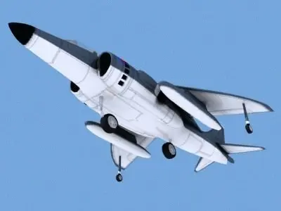 SEA HARRIER FRS1 3D model