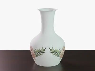 Vase Set Free low-poly 3D model