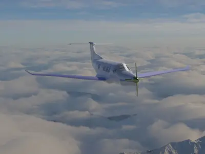 Pilatus PC-12 3D model buy