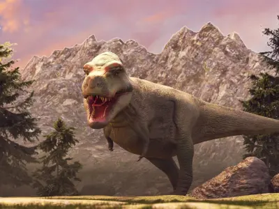 Trex Dinosaur Low-poly 3D model purchase