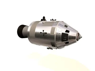 Apollo Spacecraft 3D model