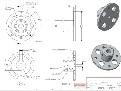Drive Wheel Free 3D model