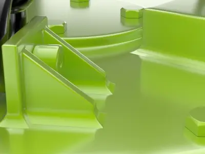 Magnetic Crane 1 3D model