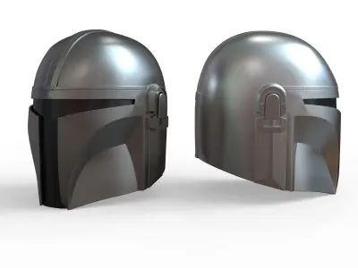 Mandalorian Helmet 3D model order