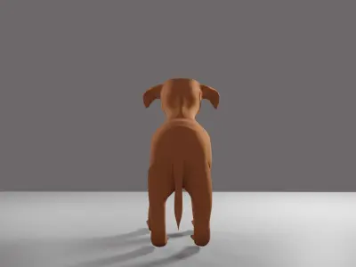3d model of dog 3D model