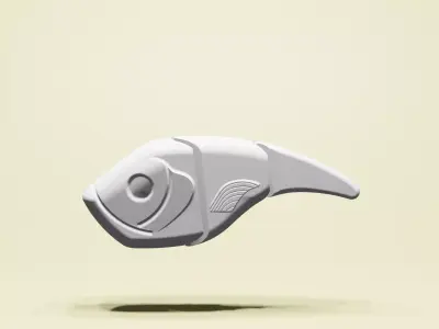 HARD BAIT LURE STL FILE FOR 3D PRINT 3D model
