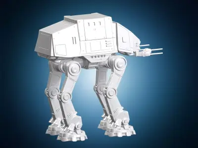 AT-AT Walker 3D Print Model 3D print model