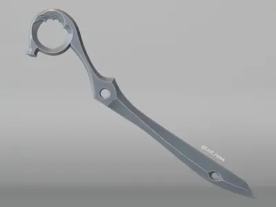Scissor Blades 2nd part Kill la Kill Free 3D print model