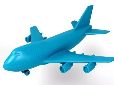 Toy airplane 2 3D print model