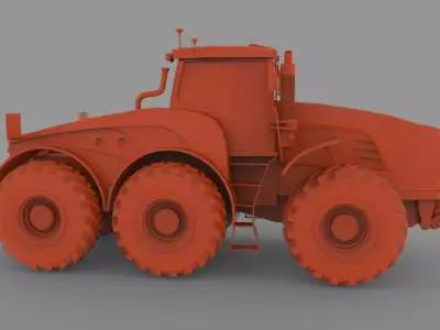 Fendt Trisix 3D print model