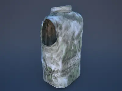 military vest Low-poly 3D model shop