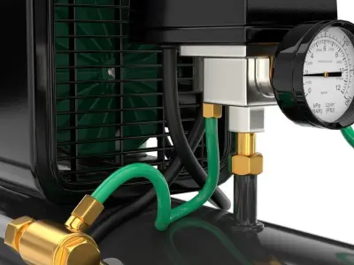 Air Compressor 1 3D model