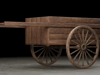 Two wheeler 3D model
