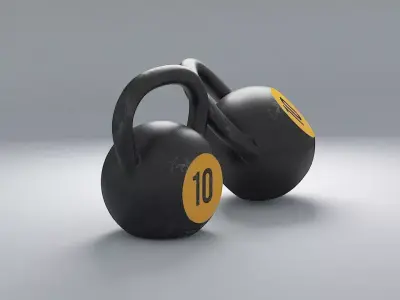 Gym Dumbbell 1 3D model